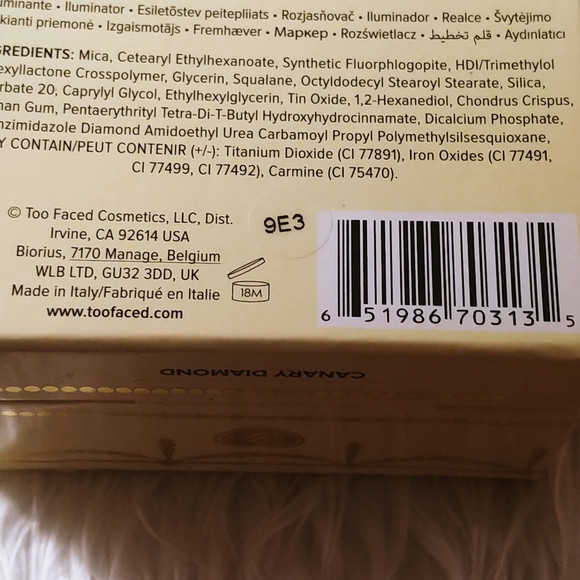 *NEW - SEALED IN BOX* Too Faced Canary Diamond Light Diamond Fire Highlighter - Picture 12 of 16